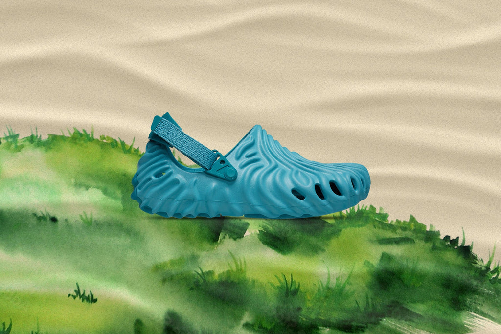 "Tide" Crocs x Salehe Bembury Pollex Clog Turq Tonic - product image from the listing.