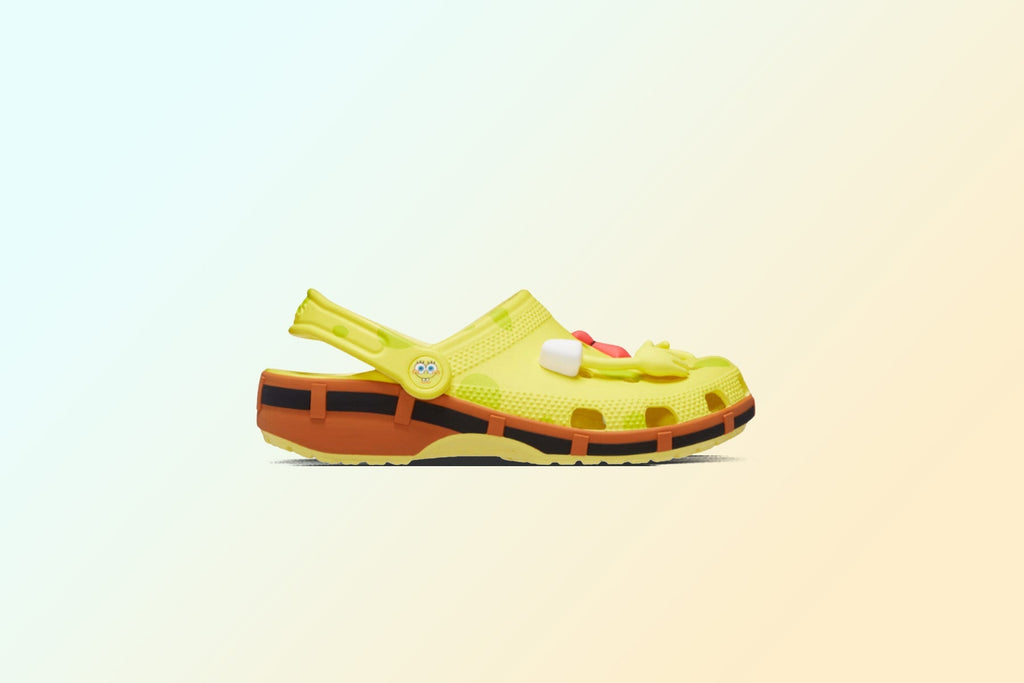Banana - Crocs x Spongebob Classic Clog - product image from the listing.