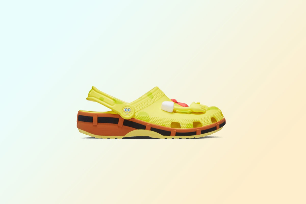 Banana - Crocs x Spongebob Classic Clog - product image from the listing.