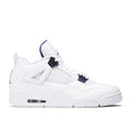 Air Jordan 4 Retro 'Purple Metallic' Sneaker - product image from the listing.