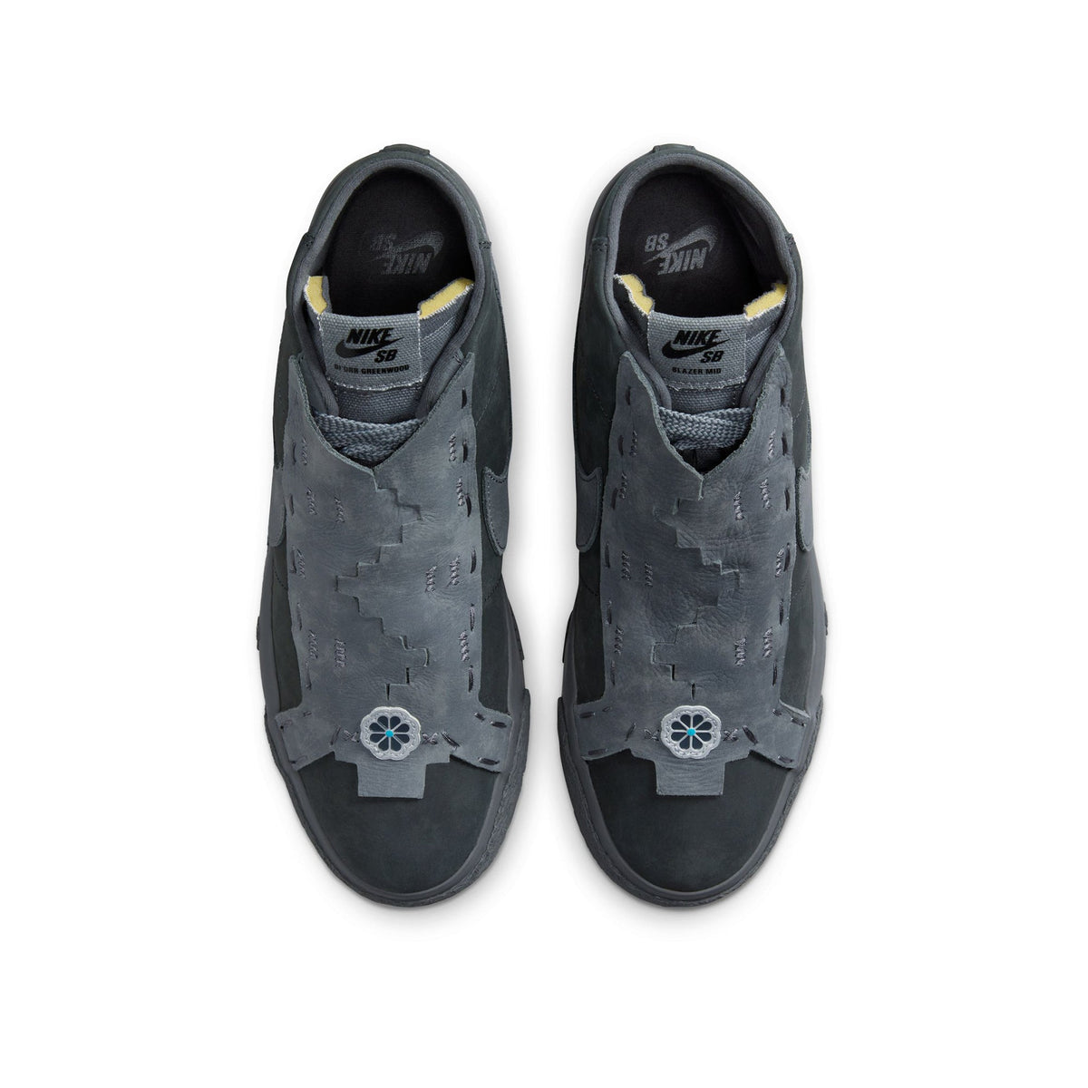 Men's Nike SB x Di'orr Greenwood Zoom Blazer Mid Shoes - product image from the listing.
