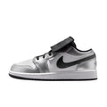 Air Jordan 1 Low SE BG in White/Black-White - product image from the listing.