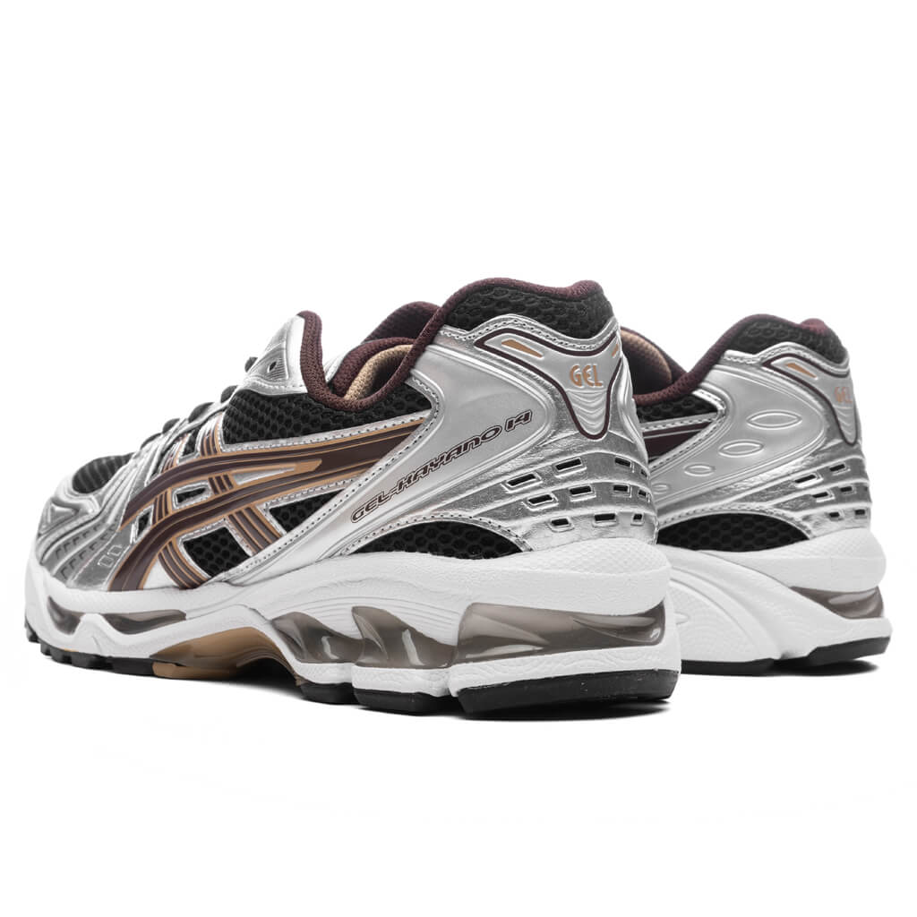 Black/Coffee - Gel-Kayano 14 - product image from the listing.