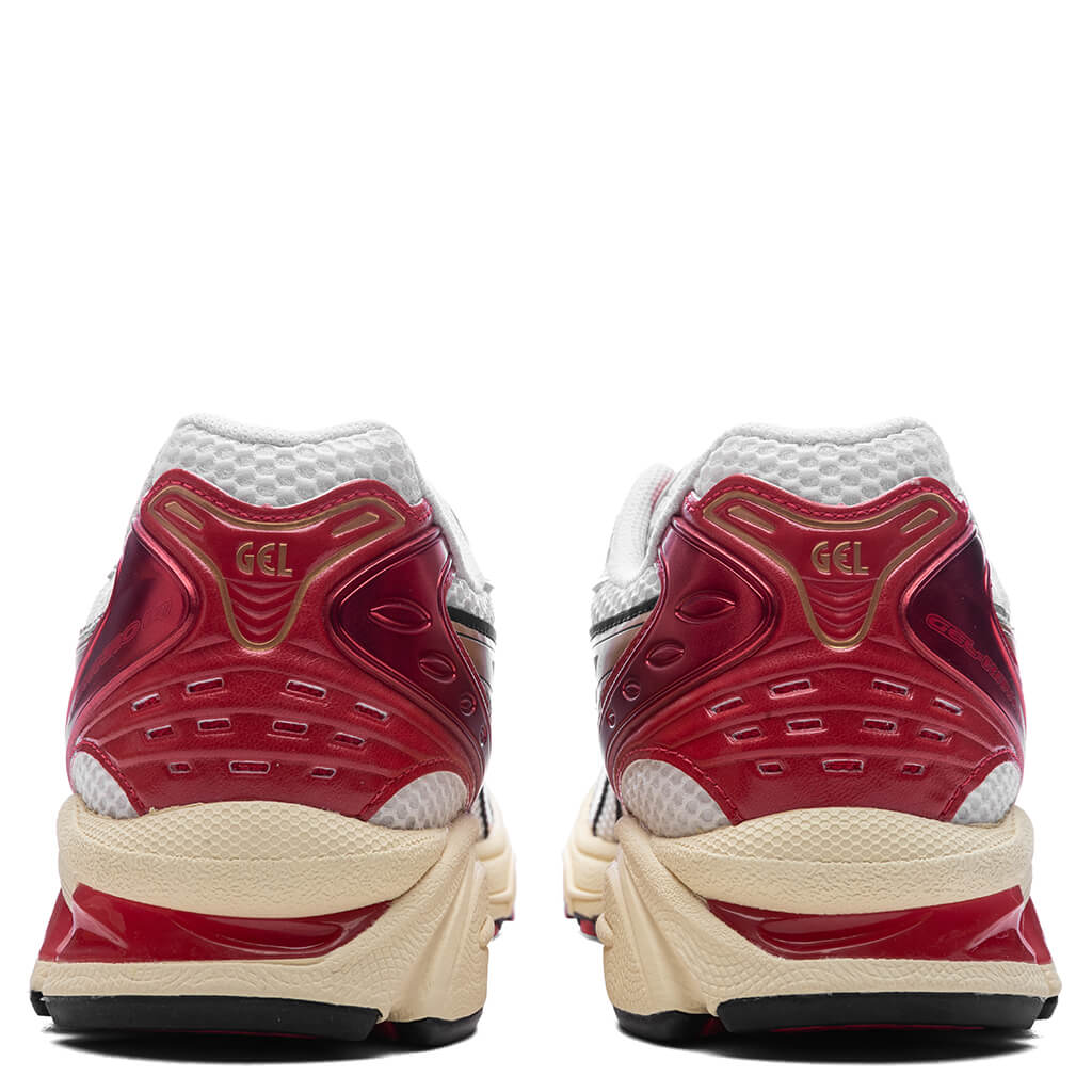 Asics x Sneaker Politics Gel-Kayano 14 in Cream/Pure Gold - product image from the listing.