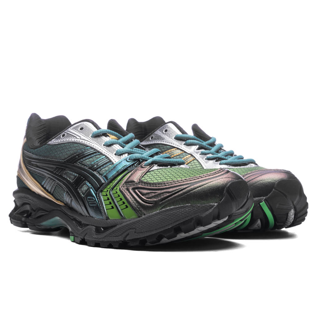 Gradation Green/Green - Asics x P.ANDRADE Gel-Kayano 14 - product image from the listing.