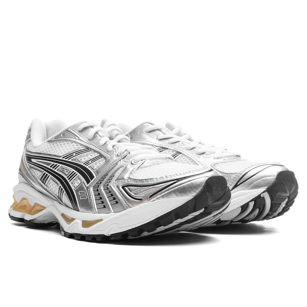 White/Tai Chi Yellow - Gel-Kayano 14 - product image from the listing.