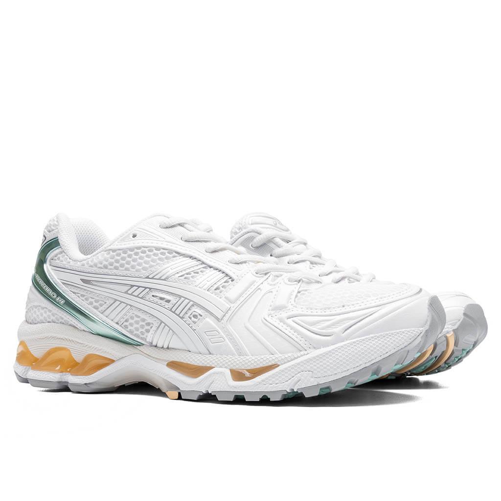 Gel-Kayano 14 in White/White - product image from the listing.