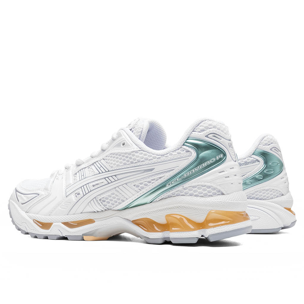 Gel-Kayano 14 in White/White - product image from the listing.
