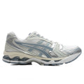 GEL-KAYANO 14 in White/Light Navy - product image from the listing.