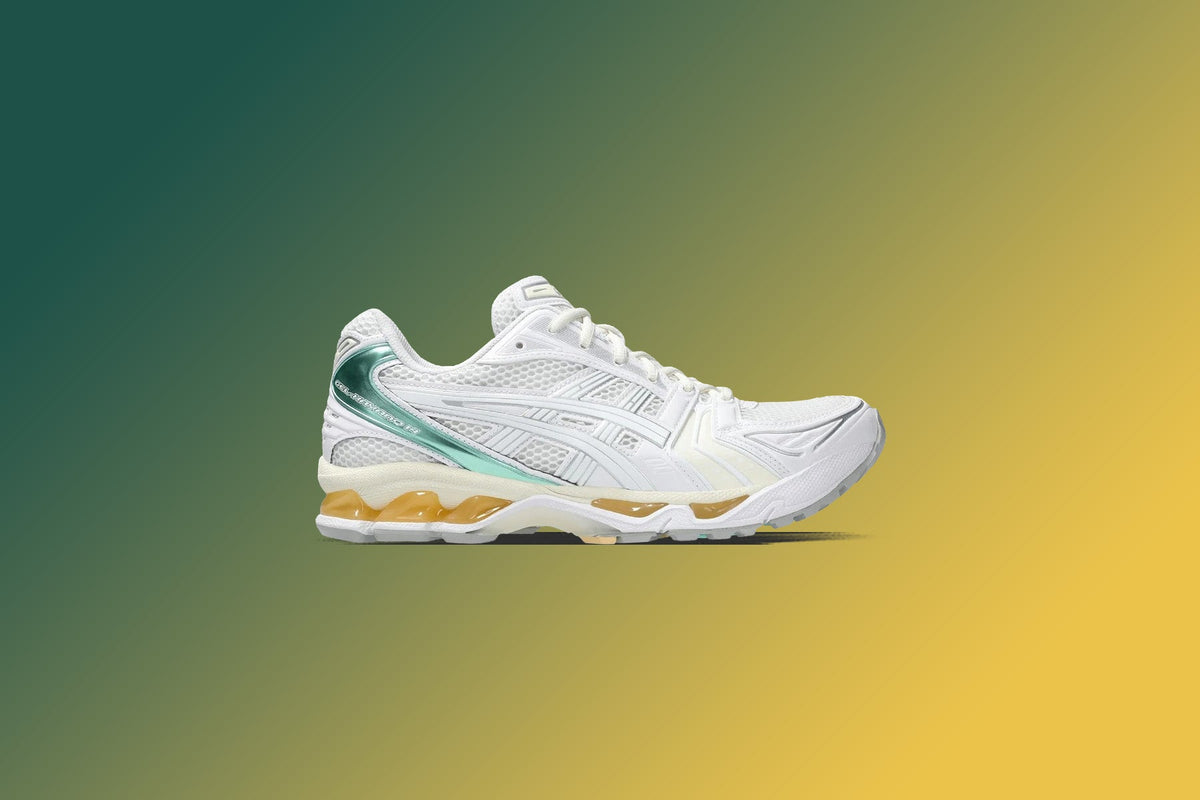 Gel-Kayano 14 in White/White - product image from the listing.