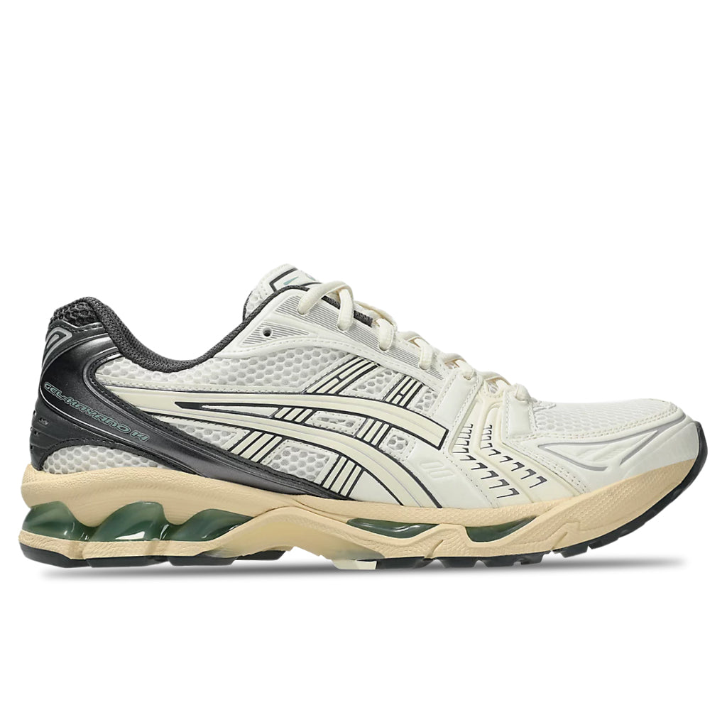 Cream/Obsidian Grey - Gel-Kayano 14 - product image from the listing.