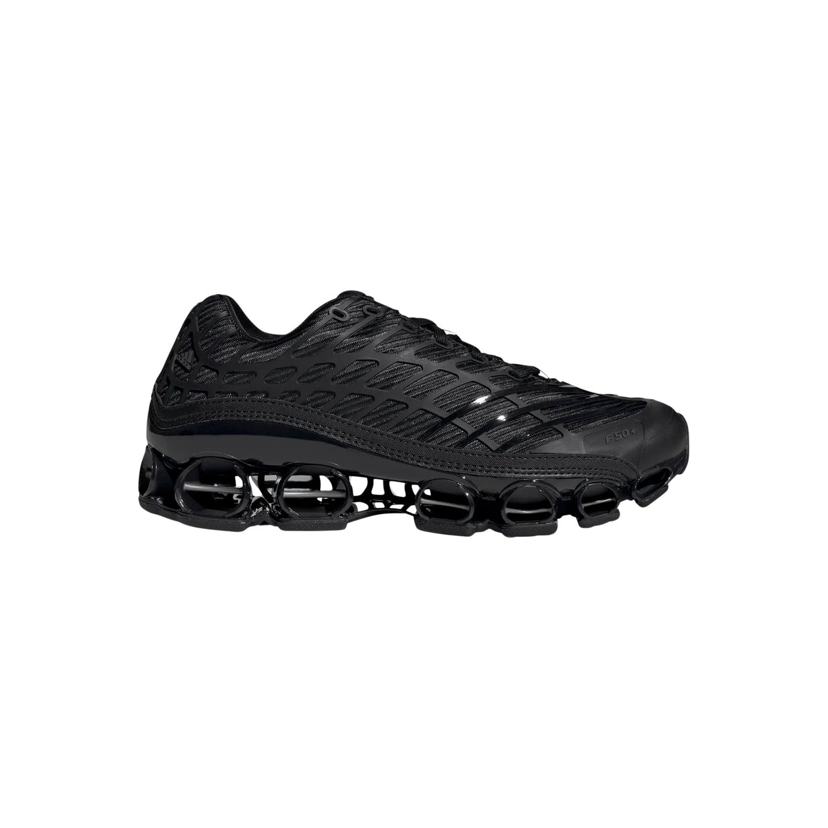 Megaride F50 (Core Black/Iron Metallic) by adidas - product image from the listing.