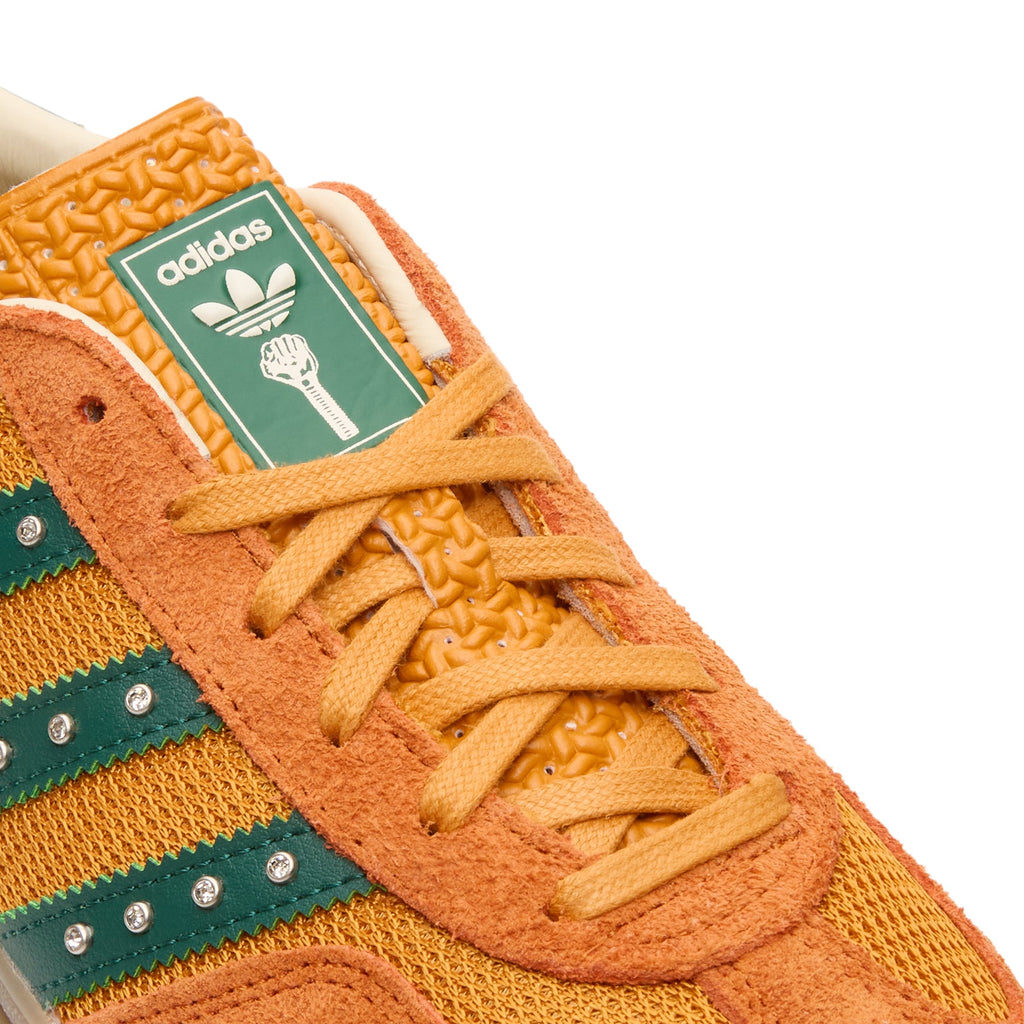 Hardies Gazelle (Rustic Orange/Collegiate Green/Gum5) by adidas - product image from the listing.