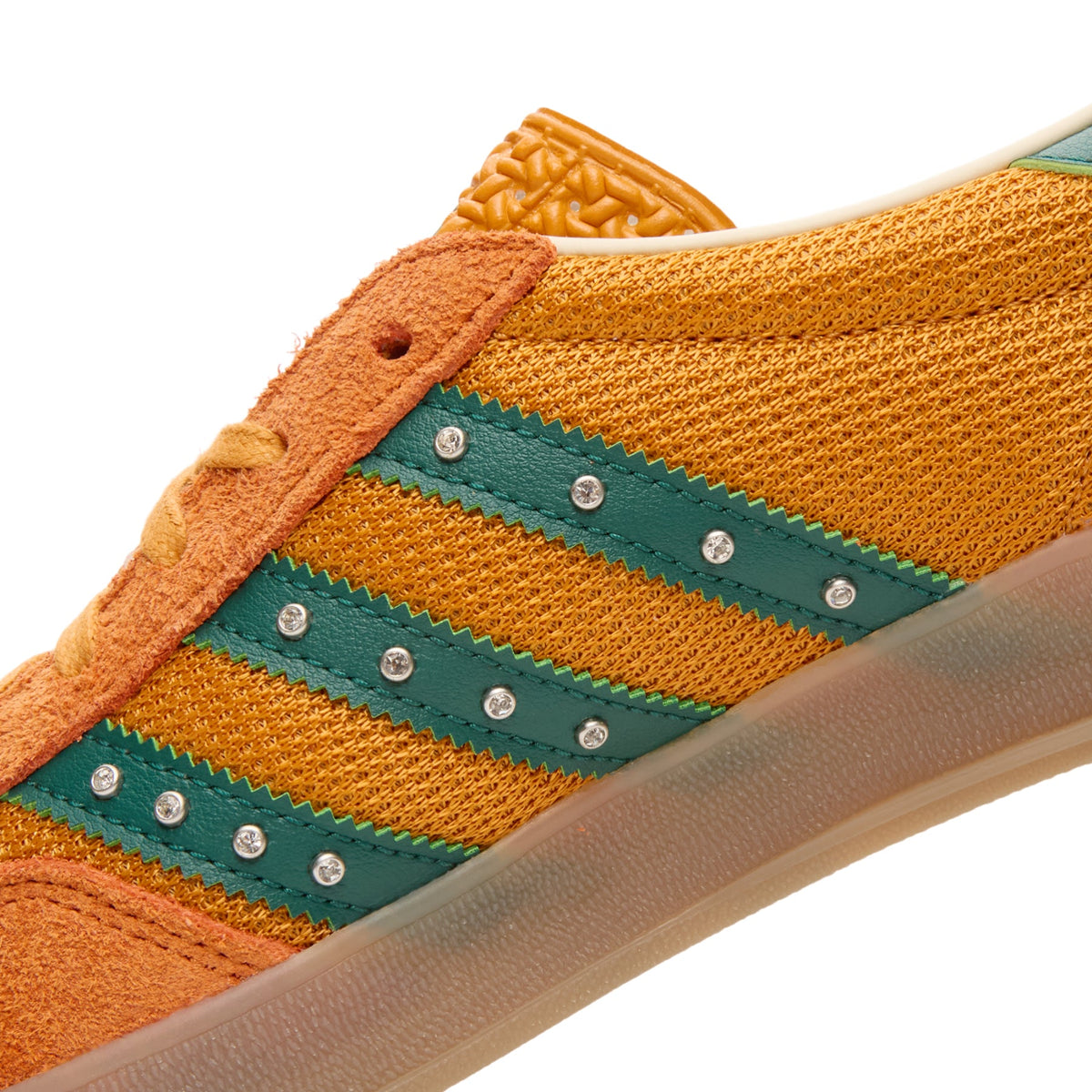 Hardies Gazelle (Rustic Orange/Collegiate Green/Gum5) by adidas - product image from the listing.