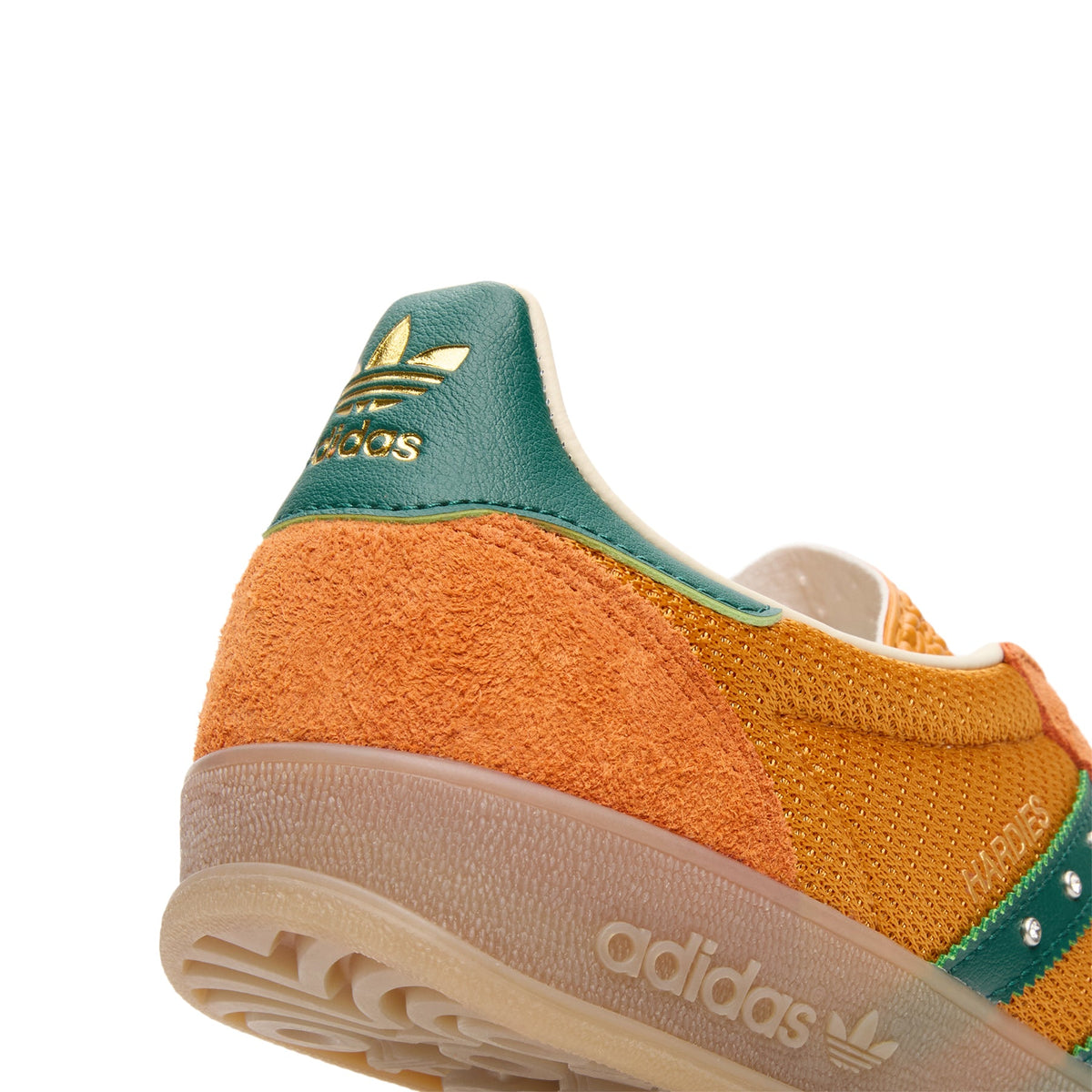 Hardies Gazelle (Rustic Orange/Collegiate Green/Gum5) by adidas - product image from the listing.