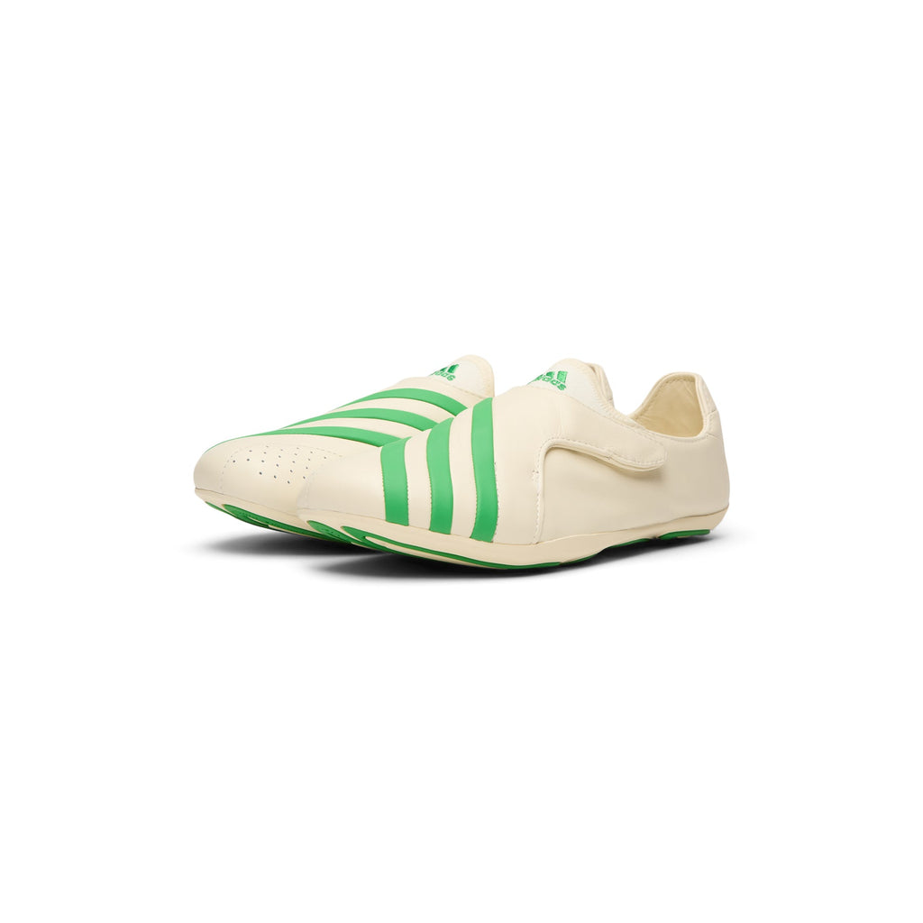 PW Vario Flat Earther (Chalk White/Green/Chalk White) by adidas - product image from the listing.