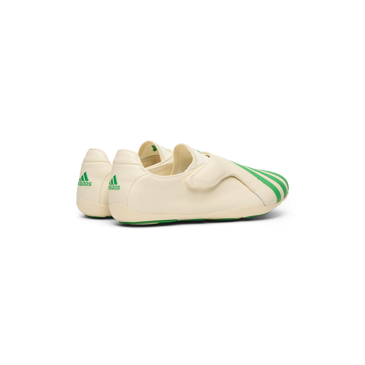 PW Vario Flat Earther (Chalk White/Green/Chalk White) by adidas - product image from the listing.