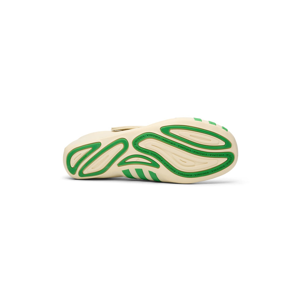 PW Vario Flat Earther (Chalk White/Green/Chalk White) by adidas - product image from the listing.