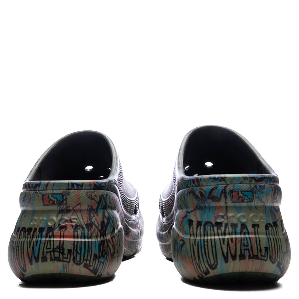 Women's Crocs x Mowalola Bae - Forest - product image from the listing.