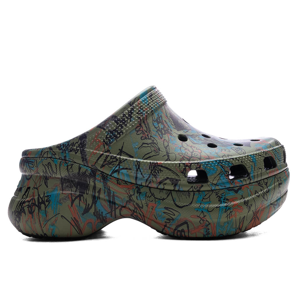 Women's Crocs x Mowalola Bae - Forest - product image from the listing.