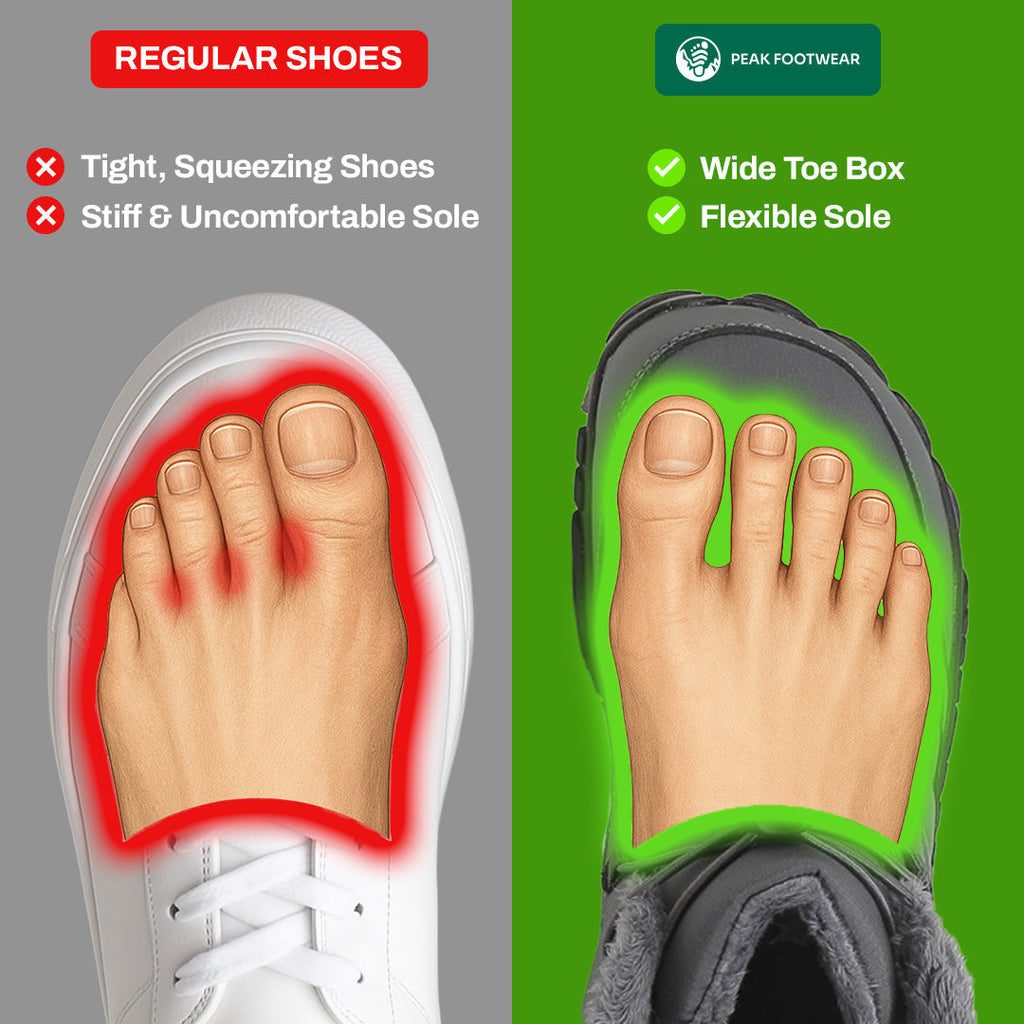 Unisex Urban Trekker- Non-slip & waterproof winter barefoot shoe - product image from the listing.