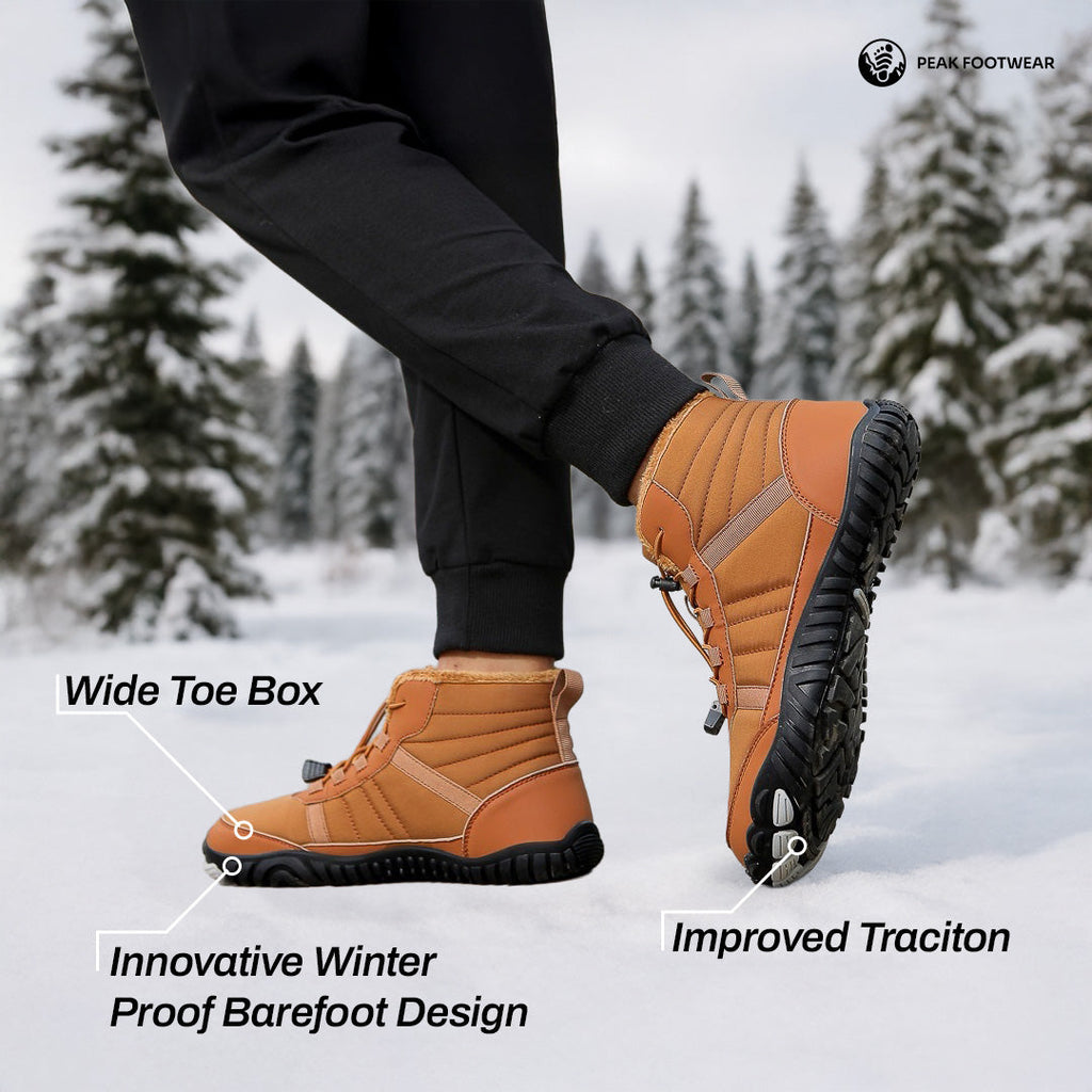 Unisex Urban Trekker- Non-slip & waterproof winter barefoot shoe - product image from the listing.