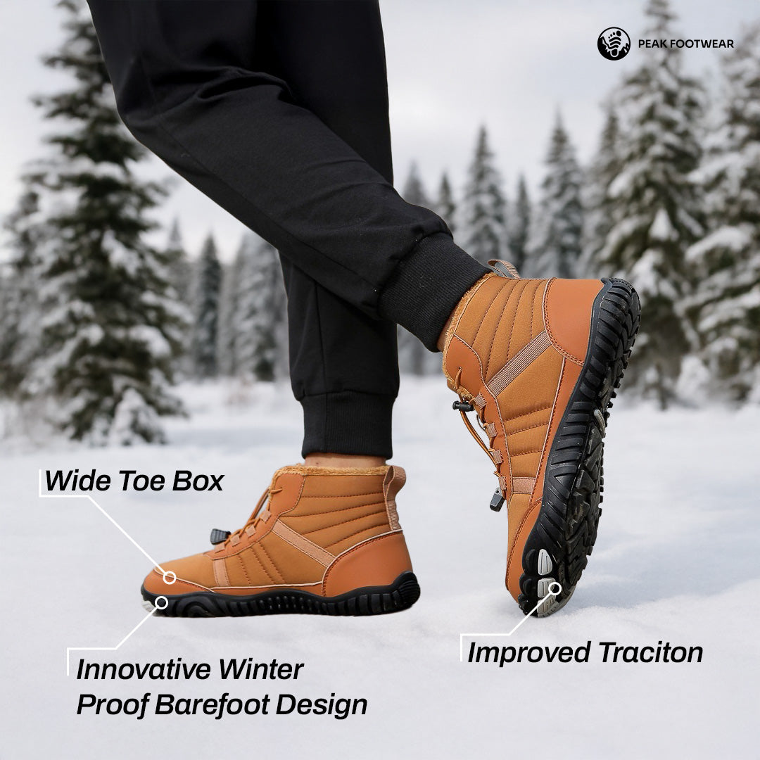 Unisex Urban Trekker- Non-slip & waterproof winter barefoot shoe - product image from the listing.