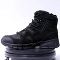 Men's Tiger-Wolf Mid-Cut Tactical Boots for Hiking and Trekking - Large Sizes, Non-Slip Combat and Training Boots - product image from the listing.