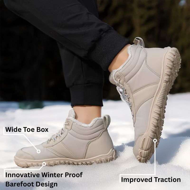 Unisex Terra Bound- Non-slip & waterproof winter barefoot shoe - product image from the listing.