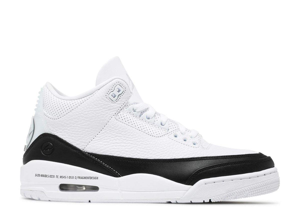 Fragment Design x Air Jordan 3 Retro SP 'White' Sneaker - product image from the listing.