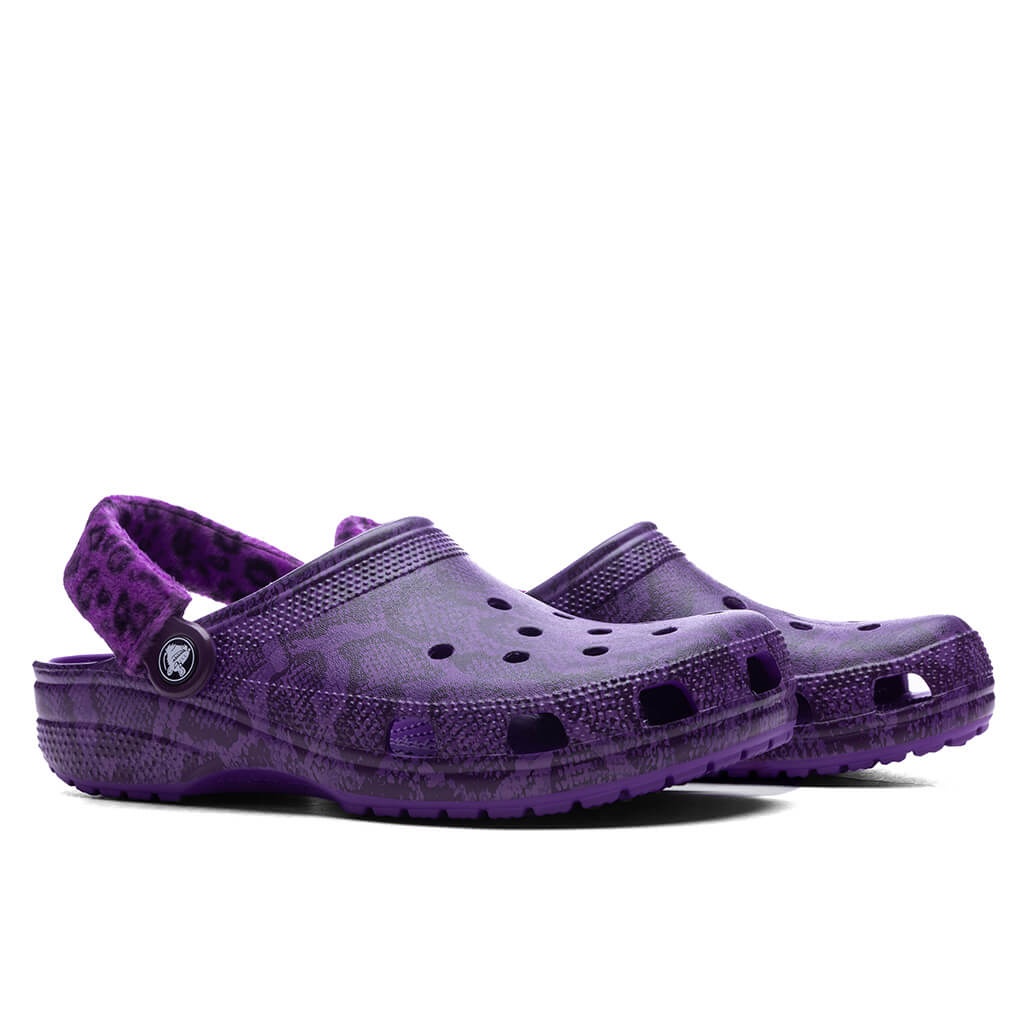 Ultraviolet - Crocs x Stray Rats Classic Clog - product image from the listing.