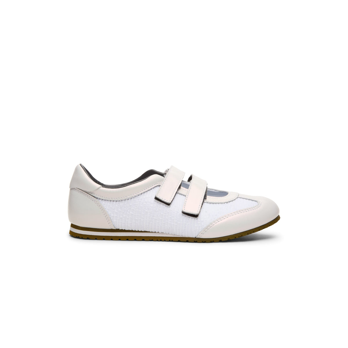 LX Mary Jane SLP (Pleat Pearl White) by Vans - product image from the listing.