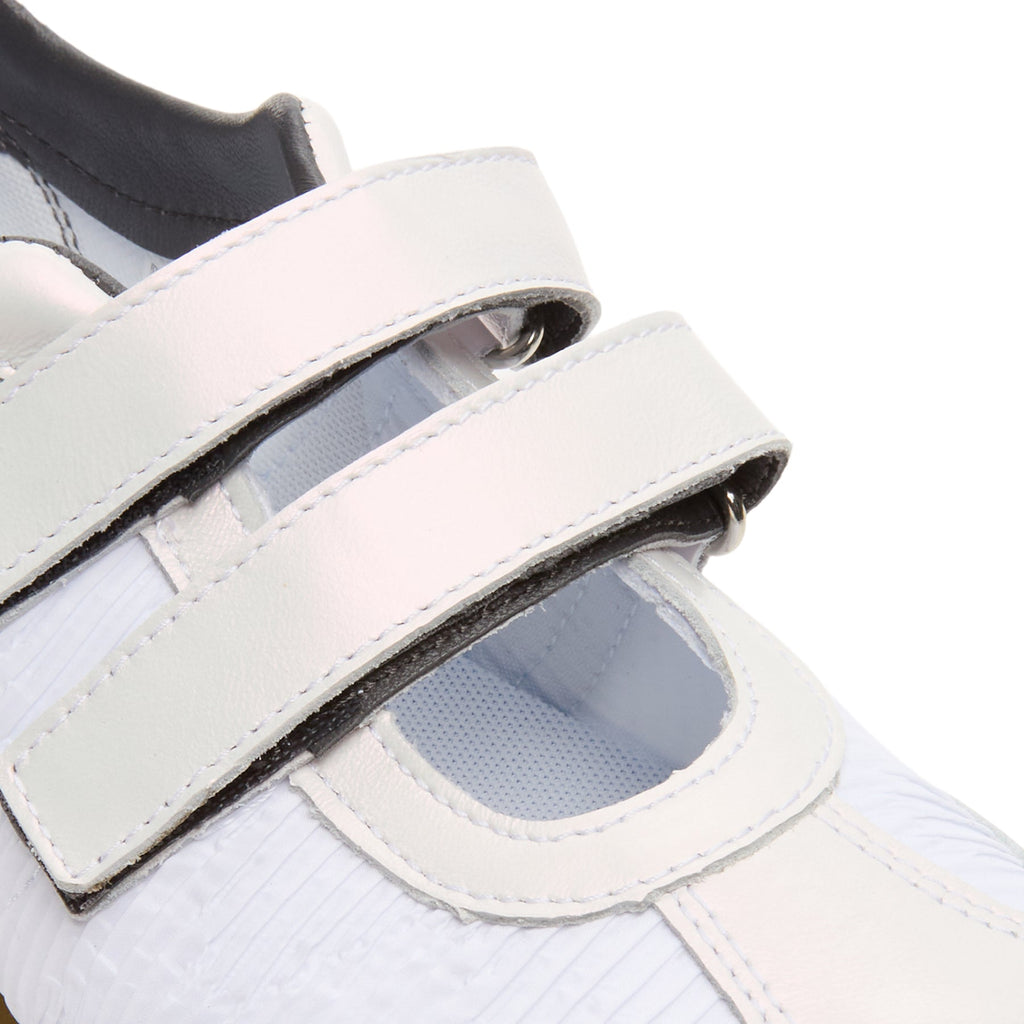 LX Mary Jane SLP (Pleat Pearl White) by Vans - product image from the listing.