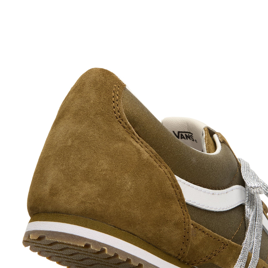 LX SLP Trainer (Pig Suede Olive) by Vans - product image from the listing.