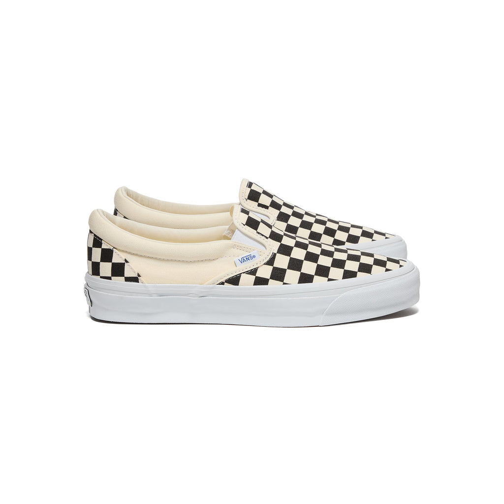 LX Slip-On Reissue 98 (Checkerboard/Black/Off White) by Vans - product image from the listing.