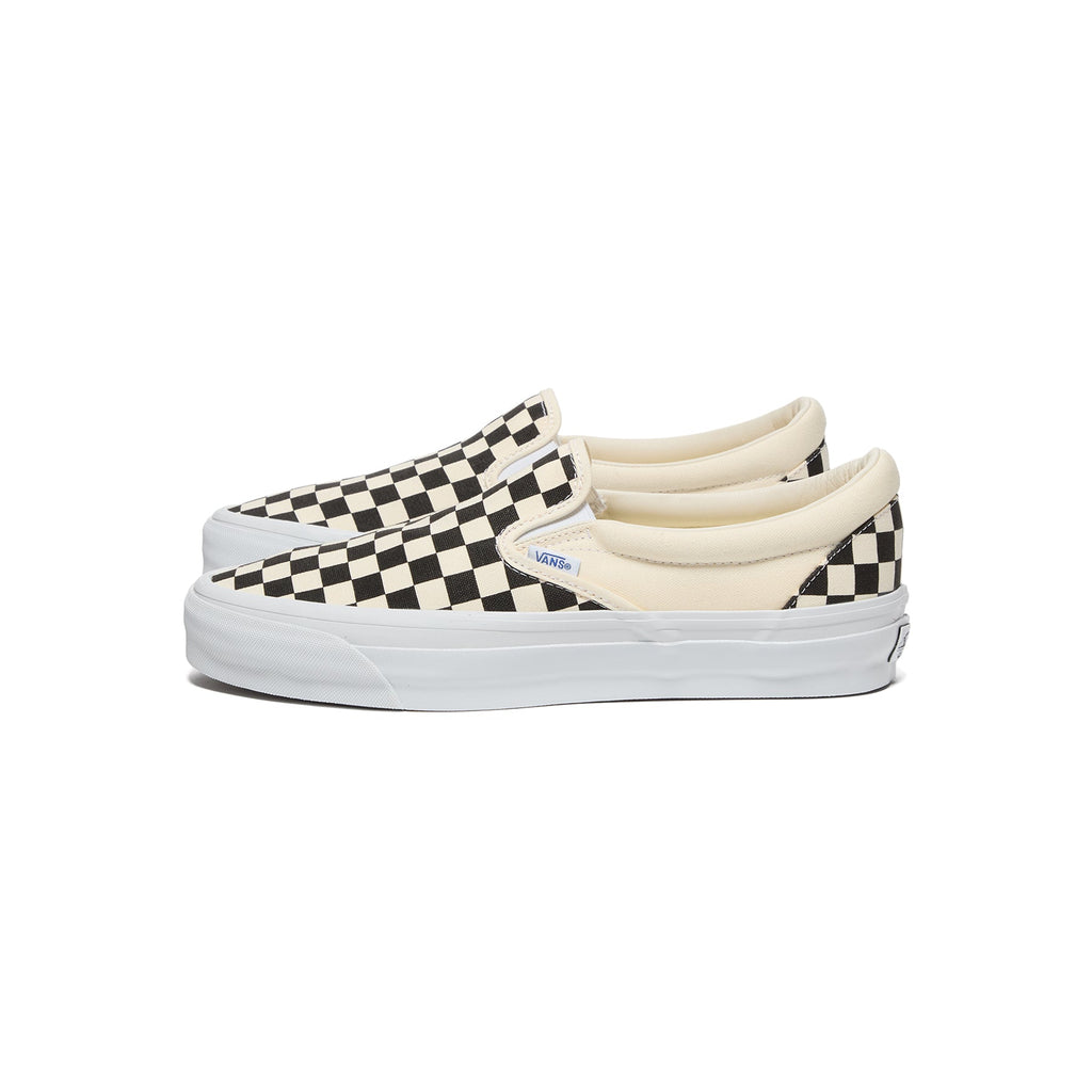 LX Slip-On Reissue 98 (Checkerboard/Black/Off White) by Vans - product image from the listing.