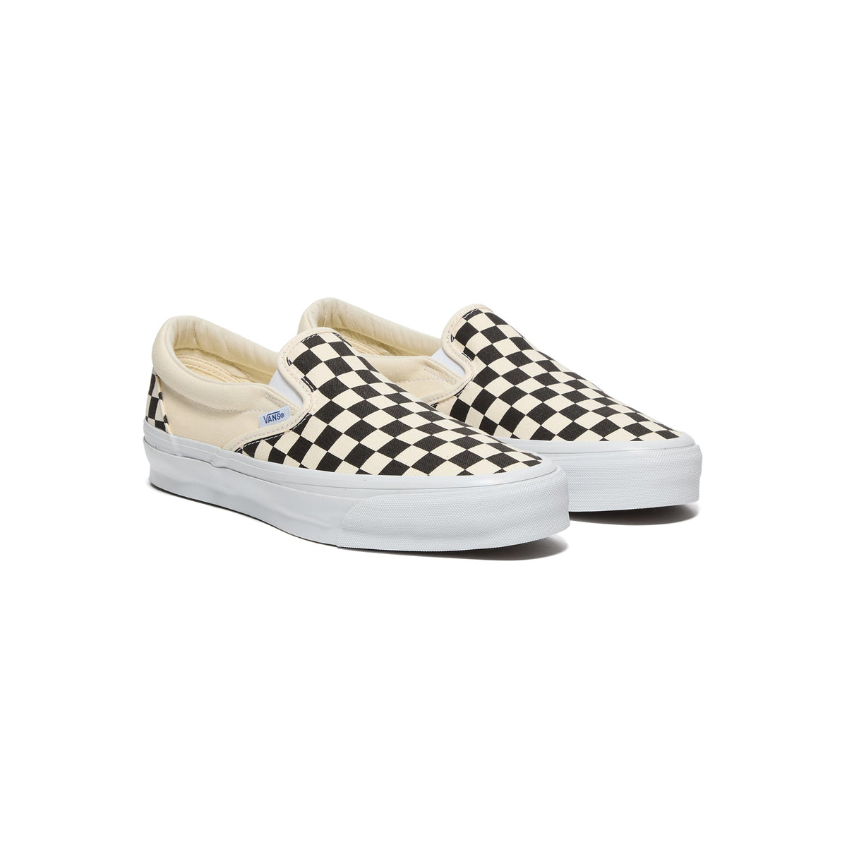 LX Slip-On Reissue 98 (Checkerboard/Black/Off White) by Vans - product image from the listing.