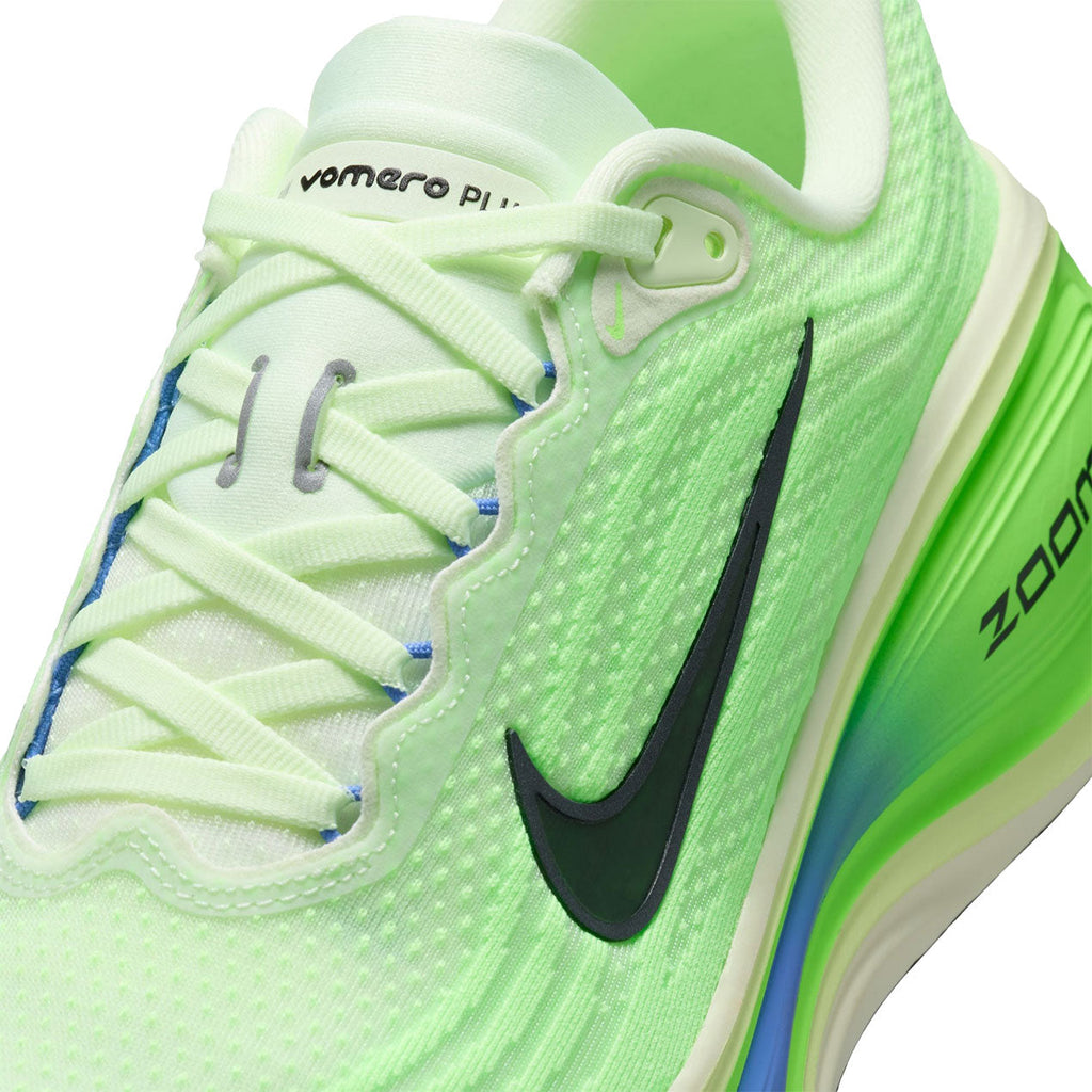 Volt Tint/black Spruce-lime Blast - Nike Vomero Plus - product image from the listing.