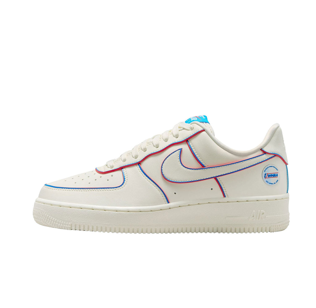 Women's Nike Air Force 1 '07 WNBA 30th (Sail/Multi-Color-Action Red) - product image from the listing.