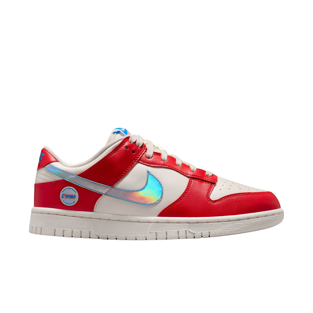 Nike Dunk Low WNBA 30th (Action Red/multi-color-sail) for Women - product image from the listing.