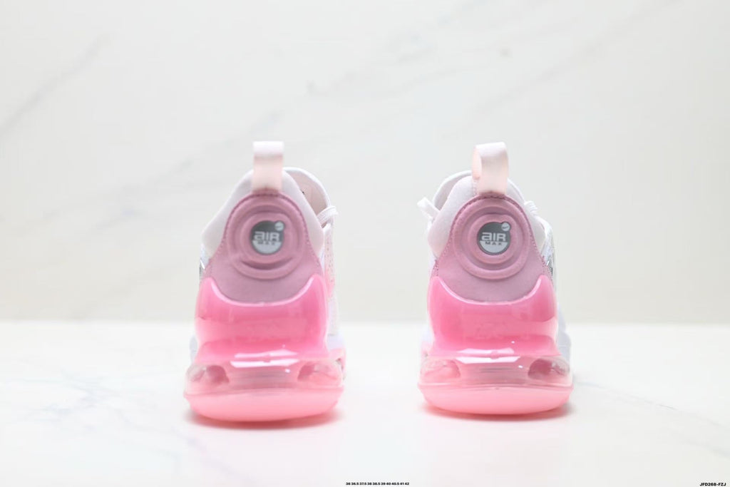 Nike Air Zoom Sneakers in White and Pink - product image from the listing.