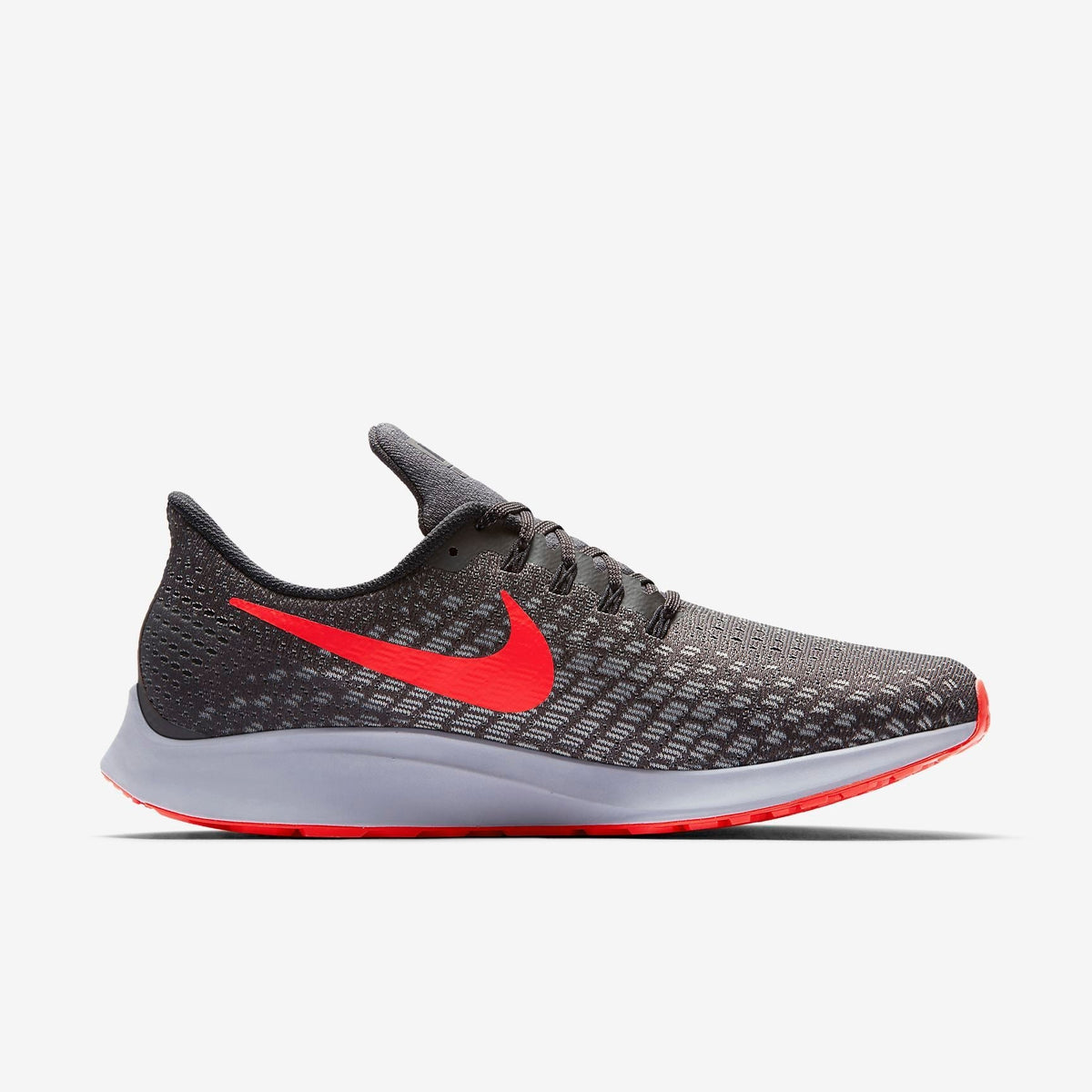 Nike Air Zoom Pegasus 35 Shoes for Running, Grey/Crimson 942851-006 - product image from the listing.