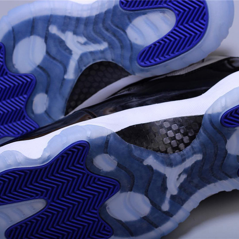 Air Jordan 11 Concord Black White Sneakers - product image from the listing.