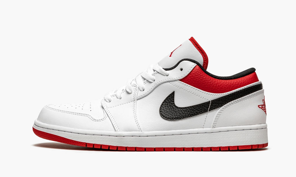 Air Jordan 1 Low White / Gym in Red - product image from the listing.