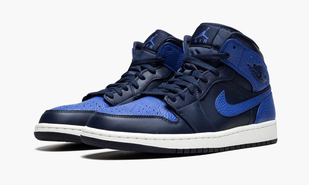 "Obsidian Royal" Air Jordan 1 Mid - product image from the listing.