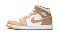 "Tan / Gum" Air Jordan 1 Mid - product image from the listing.