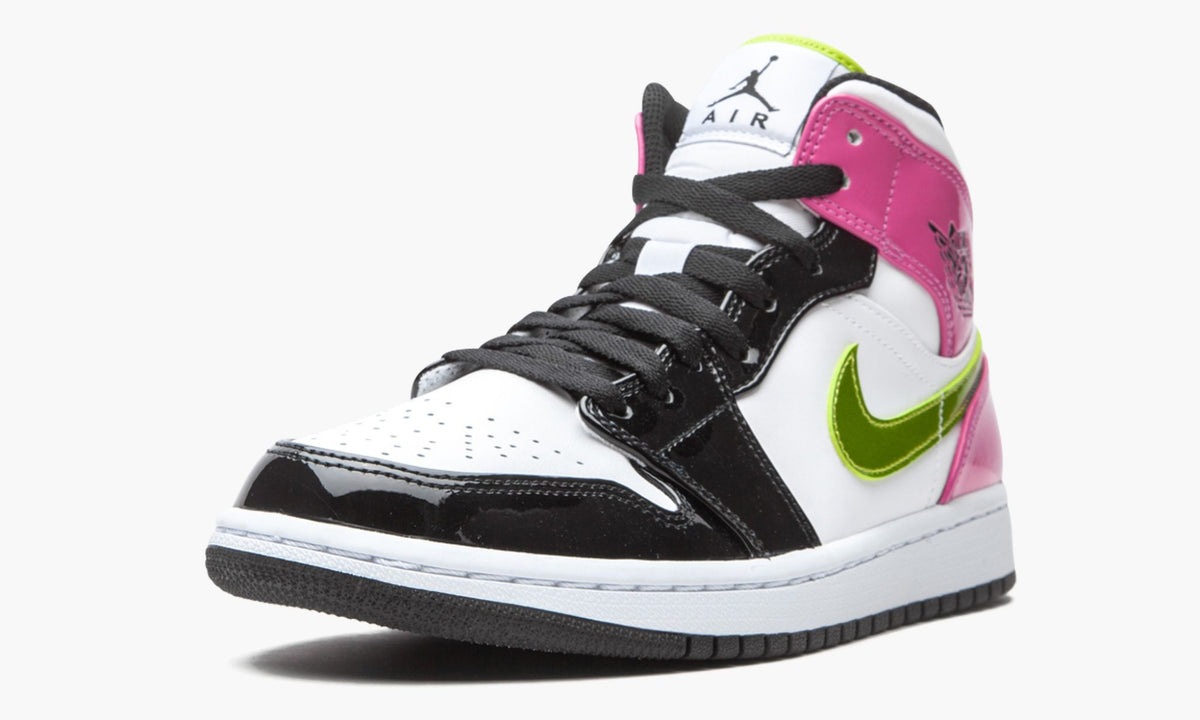 Cyber / Active Fuchsia - Air Jordan 1 Mid SE - product image from the listing.