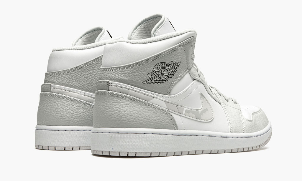 White Camo - Air Jordan 1 Mid - product image from the listing.