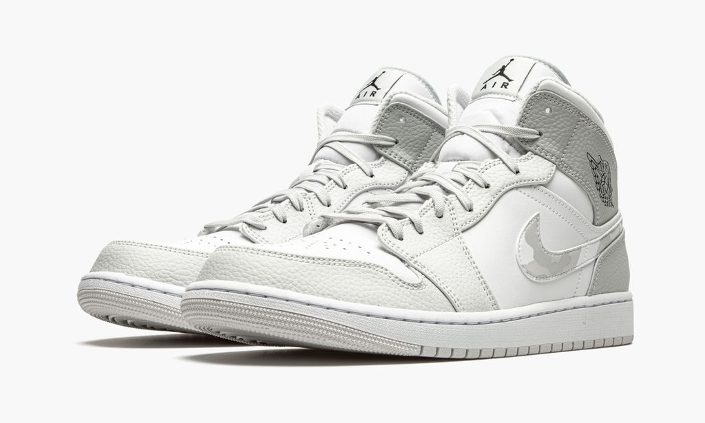 White Camo - Air Jordan 1 Mid - product image from the listing.