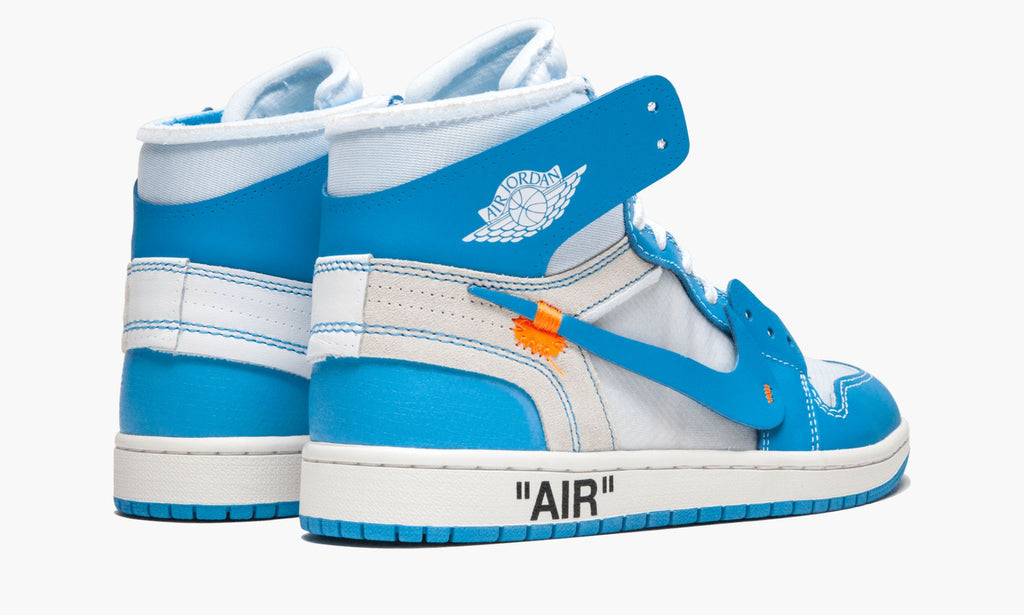 "Off-White - UNC" Air Jordan 1 Retro High - product image from the listing.